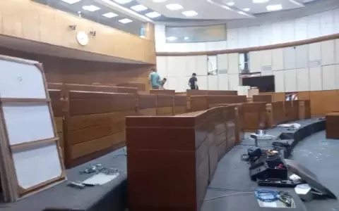M�s de G. 1.600 millones costar� remodelar y equipar sala de sesiones del Senado