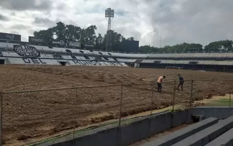 Desde 0: comenzaron los trabajos en el Manuel Ferreira