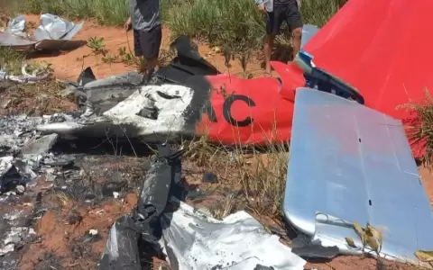 Confirman ca�da de avioneta en R�o Verde, Curuguaty