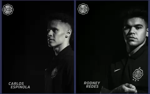 Olimpia oficializa a Carlos Esp�nola y Rodney Redes