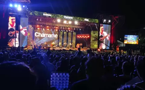 Erick Mendoza en la Fiesta Nacional del Chamam� 2024, Corrientes