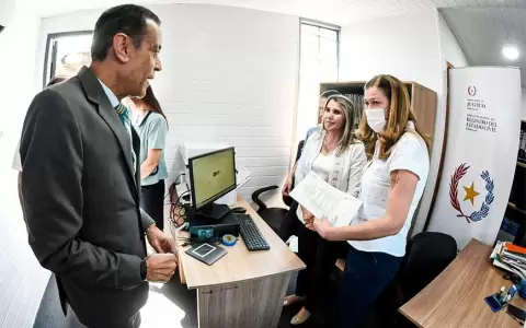 Inauguraron oficina del Registro Civil en el Hospital General de Barrio Obrero