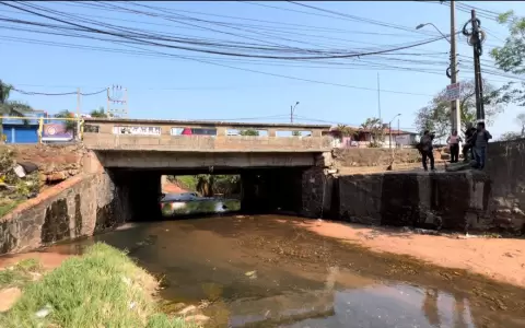 Cierre de avenida Luis Mar�a Arga�a para mejoras en el puente sobre el arroyo Lambar�