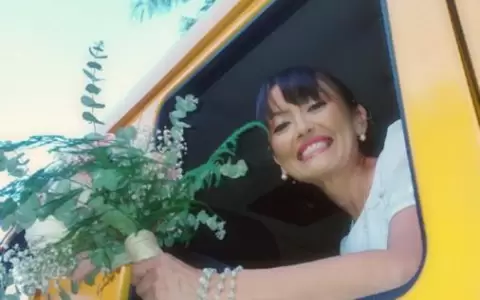 Liz Fretes, la joven que conmovi� al papa Francisco, se cas� en San Bernardino