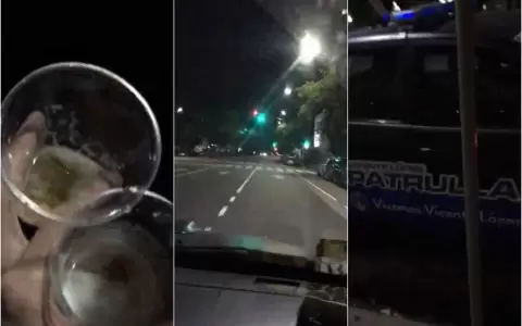 Ins�lito: robaron un patrullero y lo manejaron 30 cuadras mientras se filmaban con �dos birras�