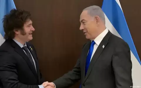 Netanyahu agradece a Milei su "firme apoyo a Israel"
