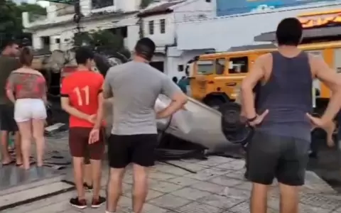 Ebrio al volante ocasion� accidente y dos de sus hijos quedaron en grave estado