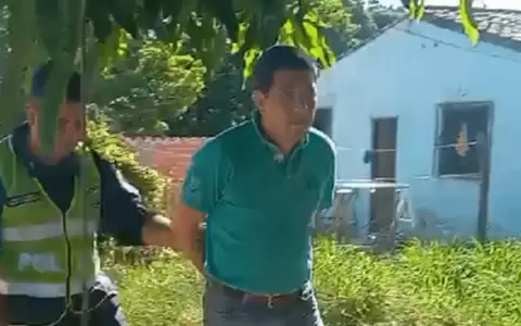 Juan Villalba fue trasladado al penal de Emboscada