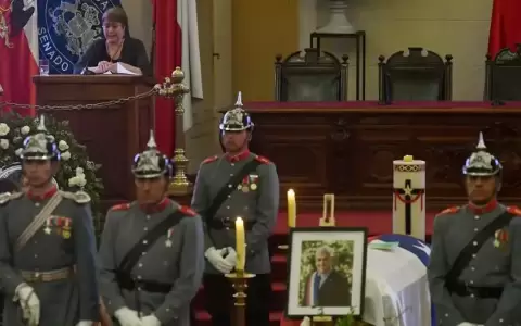 Chile: comienza funeral de Estado del expresidente Pi�era
