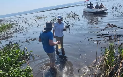 Preparan informe sobre el lago Ypacara� con miras a inversi�n del BID en su recuperaci�n