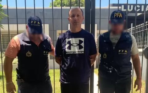 Informan captura de Diego Dirisio, buscado por el operativo Dakovo