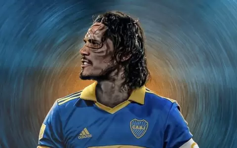 La alarmante estad�stica de Edinson Cavani en Boca Juniors