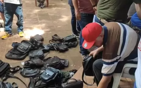 Megarrobo en CDE: no logran llegar al final del t�nel