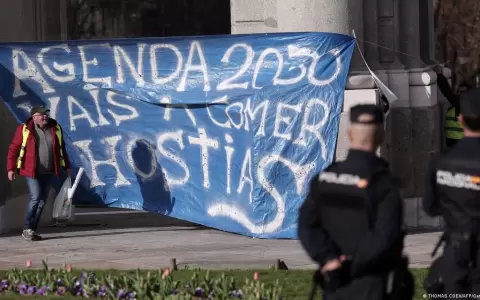 Arranca en Espa�a nueva jornada de protestas agr�colas