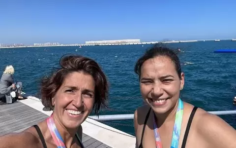 Paraguaya gana bronce en Mundial Masters de aguas abiertas