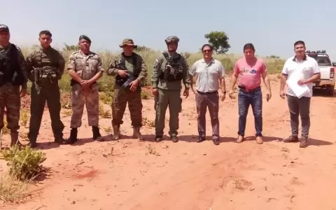 Dinamitan pista clandestina tras ca�da de una avioneta en T�va Jop�i, Curuguaty