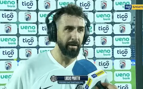 El an�lisis de Lucas Pratto tras el empate ante General Caballero