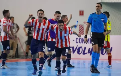 Paraguay se clasifica para la Copa Mundial de futsal FIFA