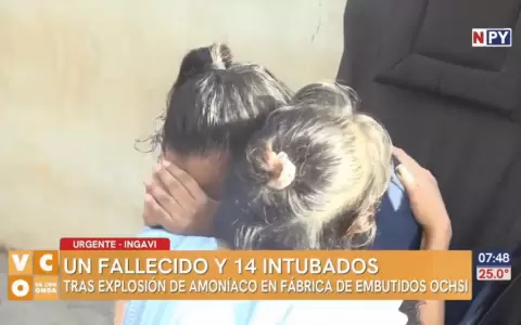F�brica de embutidos Ochsi: esposa del fallecido exige justicia