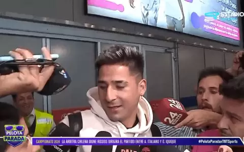 El recibimiento en Chile para Guillermo Paiva