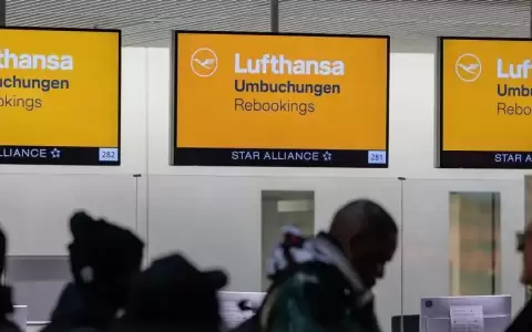Lufthansa: huelga de advertencia en tierra en Alemania