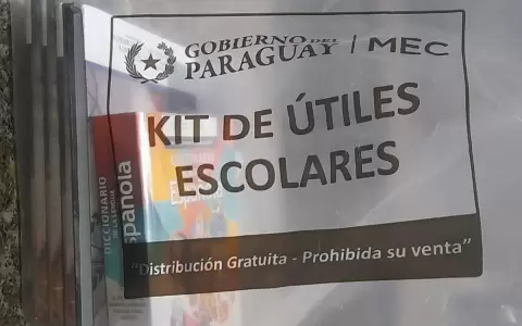 Deficiencia en kits escolares