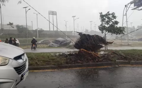 Temporal registrado ayer dej� una v�ctima fatal y varios destrozos