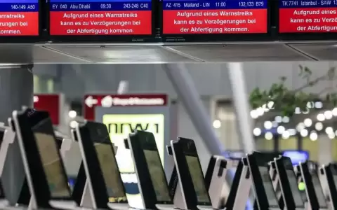 Huelga en aeropuertos alemanes: m�s de mil vuelos cancelados