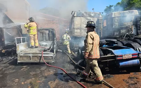 Fiscal�a investiga incendio que se llev� una v�ctima fatal en San Antonio