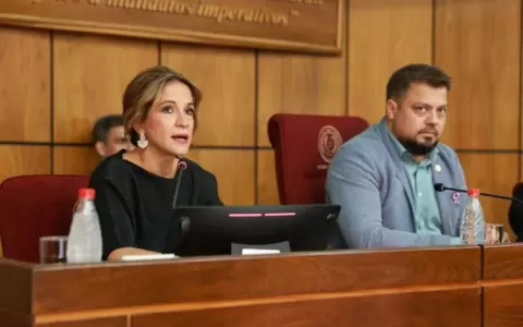 Lea Gim�nez present� proyecto "Hambre Cero" al Congreso: "Reglas de juego van a ser claras"