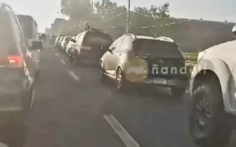 Ruta PY02, colapsada por ausencia de la Caminera en Operativo Retorno