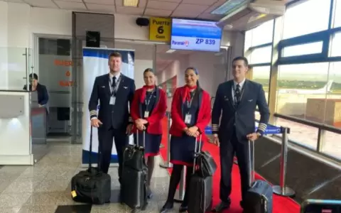 Conexi�n a�rea Asunci�n - C�rdoba ya es un hecho, hoy parti� el vuelo inaugural