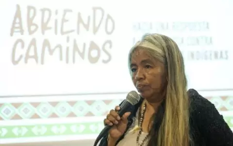 La primera lideresa ind�gena en Paraguay: �Soy una mujer muy caradura�
