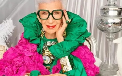 Muere �cono de la moda Iris Apfel a los 102 a�os