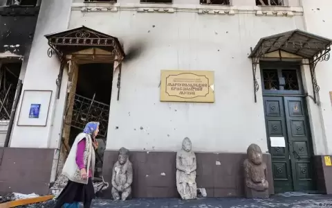 Ucrania, a la busca de tesoros culturales arrebatados por los rusos