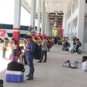 Operativo Semana Santa: refuerzan seguridad en la Estaci�n de Buses de Asunci�n