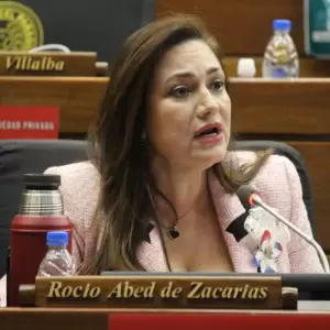 Roc�o Abed destaca gesti�n del presidente Santiago Pe�a