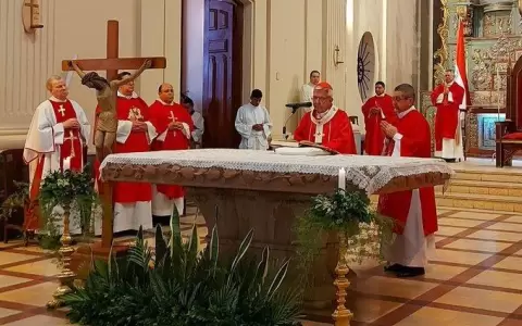 "No bastan las buenas intenciones": cardenal pide actuar por el pa�s y no solo orar