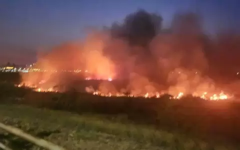 Incendio de gran magnitud en la Costanera de Asunci�n
