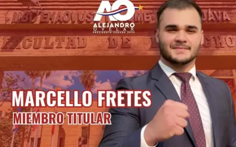 Imputado por golpiza a Benjam�n Zapag se candidata a lista de "Tratito" en Derecho UNA