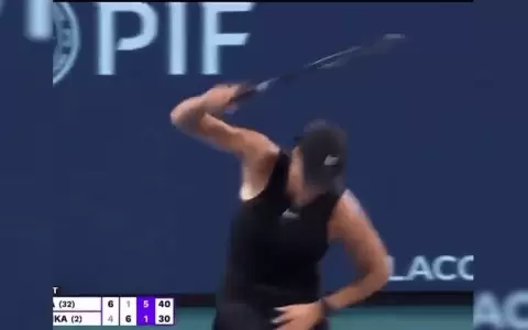 La furia de Sabalenka al eliminarse tras muerte de su expareja