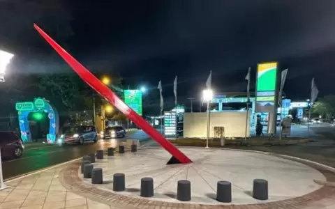 Un enorme reloj de sol forma parte de nuevo espacio interactivo en Sanber