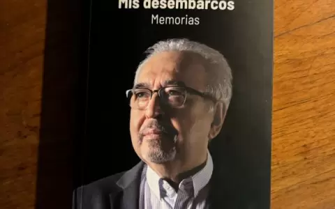 Dionisio Borda present� su libro de memorias: "Mis desembarcos"