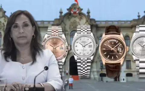 Caso Rolex: Fiscal�a y Polic�a allanan casa de la presidenta de Per�, Dina Boluarte