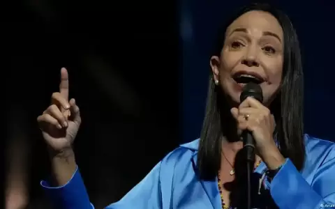 Mar�a Corina Machado asegura que no sacar�n a la oposici�n venezolana de la ruta electoral
