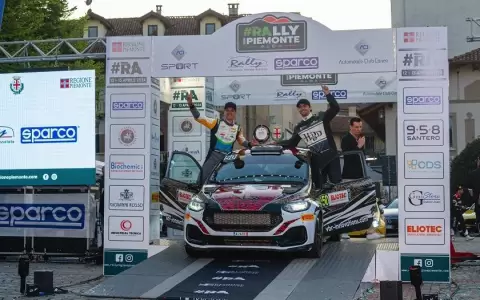 Diego Dom�nguez se lleva el trofeo Filippo Manno en el Rally Piemonte