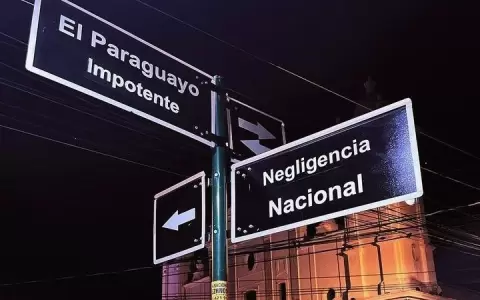 Polic�a busca al "artista" que cambi� nombres de las calles y advierten con prisi�n