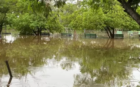 Parque �u Guas� qued� bajo agua y se mantendr� cerrado al p�blico