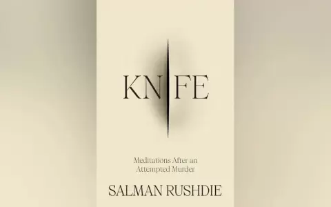 Salman Rushdie aborda en su nueva novela, "Cuchillo", el atentado sufrido en 2022