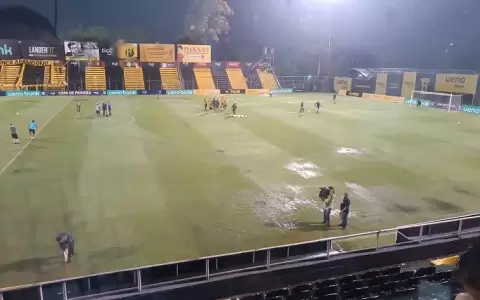 Partidos del torneo Apertura en suspenso por la lluvia